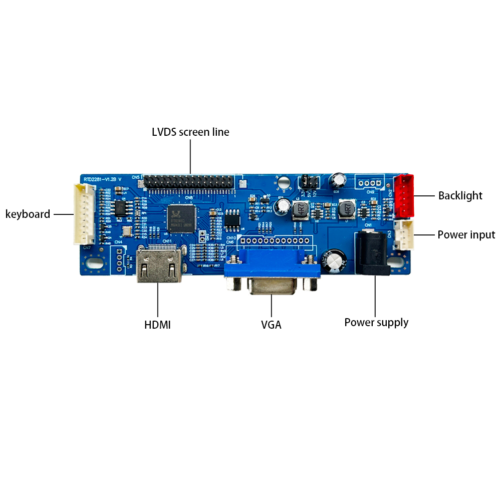 産業用ディスプレイ LCD ドライバー コントローラー ボード