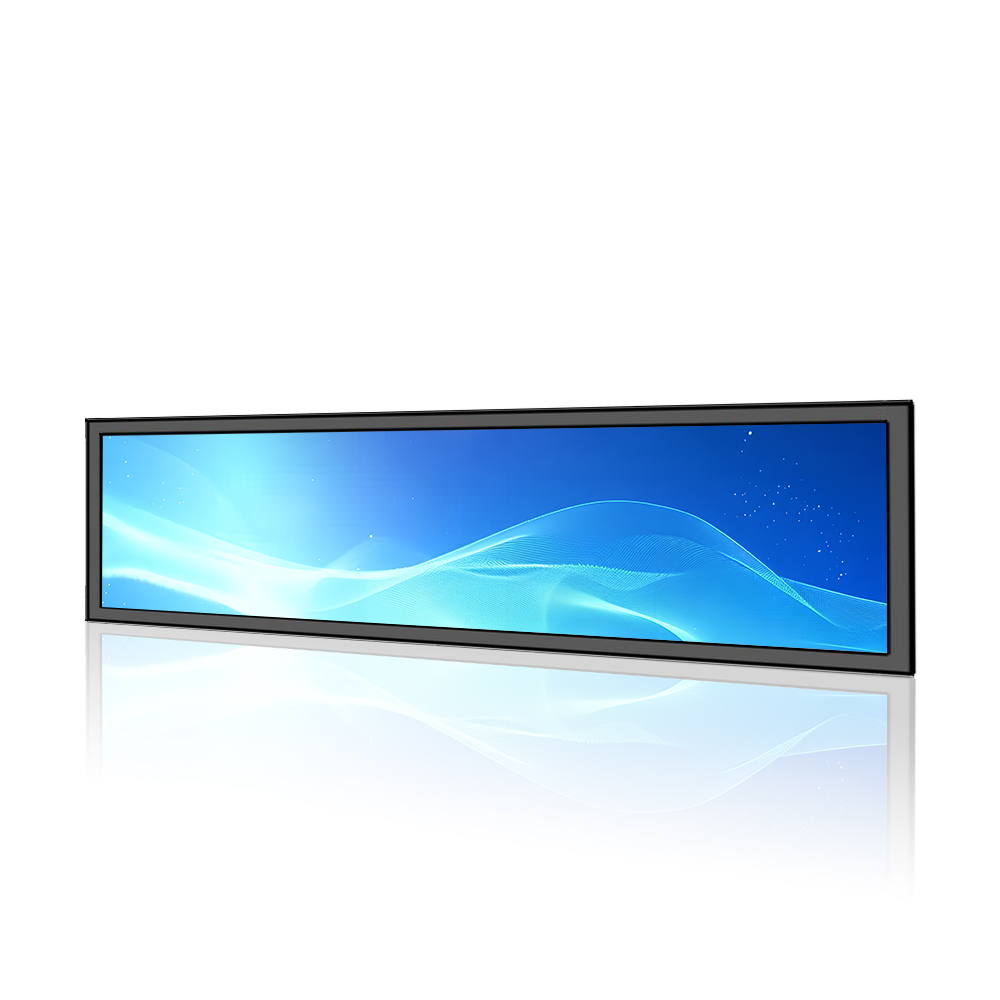 Pantalla publicitaria de tira LED vertical de alta resoluci&oacute;n de 28,6 pulgadas