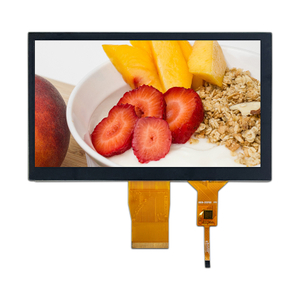&Eacute;cran LCD tactile capacitif de 7 pouces, interface RVB 1024 &times; 600, assemblage d'&eacute;cran LCD TFT