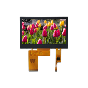 &Eacute;cran LCD tactile capacitif de 4,3 pouces, interface RVB 800 &times; 480, assemblage d'&eacute;cran LCD TFT-LCD